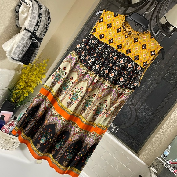 Anthropologie Conditions Apply shift dress . Excellent New Like Condituon Large - Picture 1 of 7